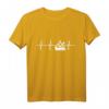 Zunftzeichen Schreiner Tischler EKG T-Shirt - Geschenk für Schreinermeister und Handwerker