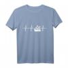 Zunftzeichen Schreiner Tischler EKG T-Shirt - Geschenk für Schreinermeister und Handwerker