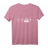 Zunftzeichen Schreiner Tischler EKG T-Shirt - Geschenk für Schreinermeister und Handwerker
