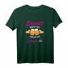 Lustiges Oktoberfest T-Shirt - 'Dirndl Brauch I Ned, I Bin Nur Zum Sauffa' für Volksfest, Party & Fasching