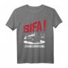 SIFA Zwangsbremsung Eisenbahner - Zugführer Geschenk T-Shirt für Bahnmitarbeiter, Lokführer & Modellbahn-Fans