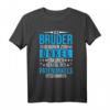Als Bruder geboren zum Onkel erkoren Patenonkel T-Shirt – Perfektes Geburtstagsgeschenk zum 40. für zukünftige Patenonkel und Familienfeiern
