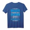 Als Bruder geboren zum Onkel erkoren Patenonkel T-Shirt – Perfektes Geburtstagsgeschenk zum 40. für zukünftige Patenonkel und Familienfeiern
