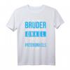 Als Bruder geboren zum Onkel erkoren Patenonkel T-Shirt – Perfektes Geburtstagsgeschenk zum 40. für zukünftige Patenonkel und Familienfeiern