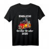 Kinder Endlich Großer Bruder 2020 T-Shirt – Feuerwehr Geschenk für den stolzen zukünftigen großen Bruder, perfekt für Babyparty & Babyshower