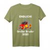 Kinder Endlich Großer Bruder 2020 T-Shirt – Feuerwehr Geschenk für den stolzen zukünftigen großen Bruder, perfekt für Babyparty & Babyshower