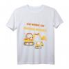 Kinder Ich werde großer Bruder 2024 - Bagger T-Shirt zur Schwangerschaftsankündigung für Jungs, süße Geschenkidee für die Familie