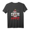 Skelett Zombie Skater Skateboard T-Shirt – Cooles Geschenk für Skateboard-Fans, Grusel-Design, Geburtstag & Weihnachten