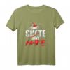 Skelett Zombie Skater Skateboard T-Shirt – Cooles Geschenk für Skateboard-Fans, Grusel-Design, Geburtstag & Weihnachten