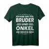 Lustiges Onkel T-Shirt für werdenden Patenonkel und Bruder - Perfektes Geschenk für Geburtstag, Taufe, Familienfest & Weihnachten