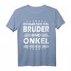 Lustiges Onkel T-Shirt für werdenden Patenonkel und Bruder - Perfektes Geschenk für Geburtstag, Taufe, Familienfest & Weihnachten