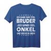 Lustiges Onkel T-Shirt für werdenden Patenonkel und Bruder - Perfektes Geschenk für Geburtstag, Taufe, Familienfest & Weihnachten