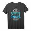 Besten Brüder zum Onkel befördert 2021 T-Shirt - Stolzes Geschenk für frischgebackene Onkel und Familienangehörige
