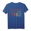 1982 Geburtstag Mann 40 Jahre Deko Lustig - Originelles T-Shirt und Partydekoration für den HapDeer
