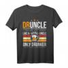 Druncle - Lustiges Bier Geschenk für Onkel, Bruder & Freunde Bierliebhaber T-Shirt - Perfekt für Geburtstag & Feier