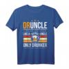 Druncle - Lustiges Bier Geschenk für Onkel, Bruder & Freunde Bierliebhaber T-Shirt - Perfekt für Geburtstag & Feier
