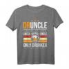 Druncle - Lustiges Bier Geschenk für Onkel, Bruder & Freunde Bierliebhaber T-Shirt - Perfekt für Geburtstag & Feier