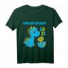 Kinder Großer Bruder 2021 Dino Dinosaurier Süßes Geschwister T-Shirt – Perfektes Geschenk zur Geburt, Baby-Party & Schwangerschaftsverkündung