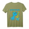 Kinder Großer Bruder 2021 Dino Dinosaurier Süßes Geschwister T-Shirt – Perfektes Geschenk zur Geburt, Baby-Party & Schwangerschaftsverkündung