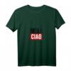 Damen Fan T-Shirt Bella Ciao mit V-Ausschnitt – Geschenkidee für Serienfans, Weihnachten, Geburtstag, Muttertag & mehr