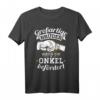 Lustiges Bruder zu Onkel Beförderungs T-Shirt – Perfektes Geschenk für Geburt, Taufe & Schwangerschaftsankündigung