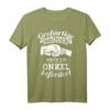 Lustiges Bruder zu Onkel Beförderungs T-Shirt – Perfektes Geschenk für Geburt, Taufe & Schwangerschaftsankündigung