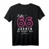 66. Geburtstag T-Shirt – Mit 66 Jahren da fängt das Leben an, perfektes Geschenk für Geburtstagsfeier & Party