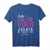 66. Geburtstag T-Shirt – Mit 66 Jahren da fängt das Leben an, perfektes Geschenk für Geburtstagsfeier & Party