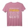 Stolzer Onkel Nichte Patenonkel T-Shirt - Personalisiertes Retro Vintage Style Geschenk für Familie, Bruder, Schwester, Vater oder Tochter