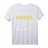 Stolzer Onkel Nichte Patenonkel T-Shirt - Personalisiertes Retro Vintage Style Geschenk für Familie, Bruder, Schwester, Vater oder Tochter