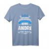 André Namensshirt mit lustigem König Spruch - Personalisiertes T-Shirt für Männer, Papa, Opa, Onkel und Bruder