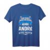 André Namensshirt mit lustigem König Spruch - Personalisiertes T-Shirt für Männer, Papa, Opa, Onkel und Bruder