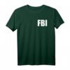 FBI Shirt, Federal Bureau of Investigation Brust Logo T-Shirt – Perfekt für Fans der US-Bundespolizei, Geheimagenten & Serienliebhaber