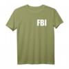 FBI Shirt, Federal Bureau of Investigation Brust Logo T-Shirt – Perfekt für Fans der US-Bundespolizei, Geheimagenten & Serienliebhaber
