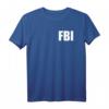 FBI Shirt, Federal Bureau of Investigation Brust Logo T-Shirt – Perfekt für Fans der US-Bundespolizei, Geheimagenten & Serienliebhaber