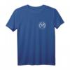 Dachdecker Zunftzeichen mit Lorbeerkranz auf Brust - Praktisches Arbeits-T-Shirt & Geschenk für Dachdecker zum Geburtstag & Weihnachten