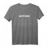 Achtung Lustige Perverse Sprüche Humor T-Shirt – Witziges Geschenk für Männer, Frauenhelden und Spanner