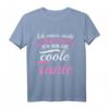 Ich Muss Nicht Nein Sagen Ich Bin Die Coole Tante T-Shirt – Originelles Geschenk zum HapDeer & Schwangerschaftsankündigung