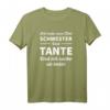 Ich habe zwei Titel Schwester und Tante ich rocke sie beide T-Shirt - Lustiges Weihnachtsgeschenk für Familie