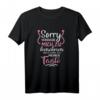 Sorry Ich versuche mich zu benehmen aber komme nach meiner Tante - Humorvolles Vintage T-Shirt zum Muttertag für die beste Tante