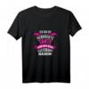 Ich bin die verrückte Tante vor der Dich alle gewarnt haben T-Shirt – Lustiges Geschenk für die beste Tante & Patentante bei Familienfeiern