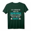 Ich versuche mich zu benehmen, komme nach Tante T-Shirt – Lustiges Spruchshirt für Geburtstags- und Familiengeschenke