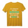 Ich versuche mich zu benehmen, komme nach Tante T-Shirt – Lustiges Spruchshirt für Geburtstags- und Familiengeschenke