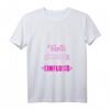 Damen T-Shirt mit V-Ausschnitt - Lustiges Geschenk für Tanten, die sich auf die Geburt ihres Neffen oder ihrer Nichte freuen