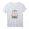 Ich versuche mich zu benehmen Tante Nichte Fun T-Shirt - Lustiges Geschenk für Geburtstag, Weihnachten & Familienfeiern