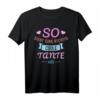 So sieht eine richtig coole Tante aus T-Shirt – Perfektes Geschenk für werdende Tanten & Familienfeiern
