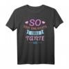 So sieht eine richtig coole Tante aus T-Shirt – Perfektes Geschenk für werdende Tanten & Familienfeiern
