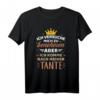 Lustiges T-Shirt für Neffe und Nichte mit Spruch - Versuche mich zu benehmen aber ich komme nach meiner Tante, klassisch geschnitten