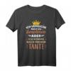 Lustiges T-Shirt für Neffe und Nichte mit Spruch - Versuche mich zu benehmen aber ich komme nach meiner Tante, klassisch geschnitten