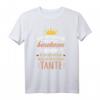 Lustiges T-Shirt für Neffe und Nichte mit Spruch - Versuche mich zu benehmen aber ich komme nach meiner Tante, klassisch geschnitten